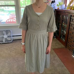 Green ROOLEE dress